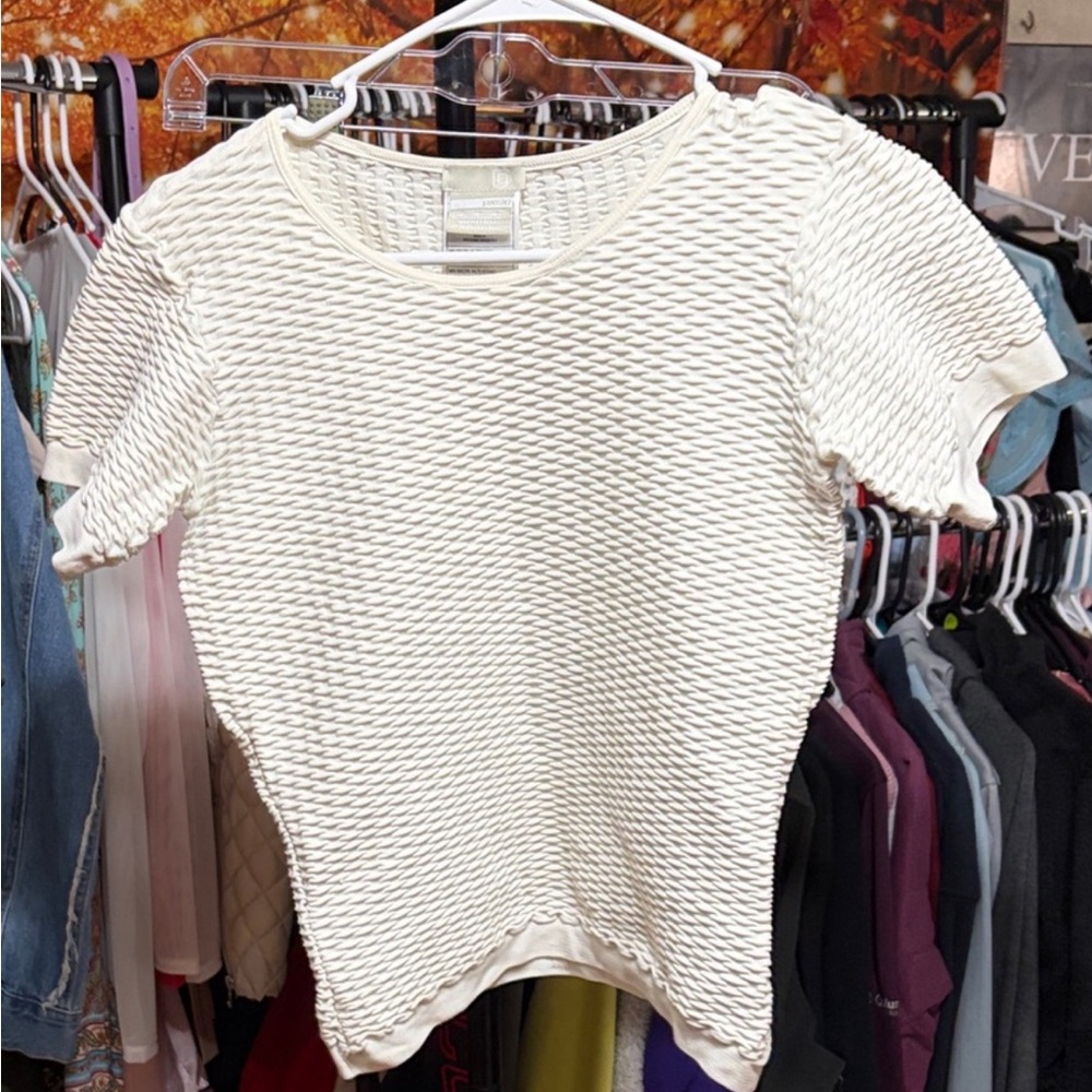 Presio Textured Crop Top
